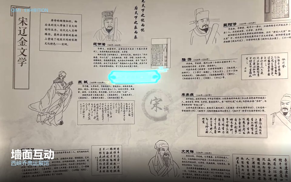 墙面互动