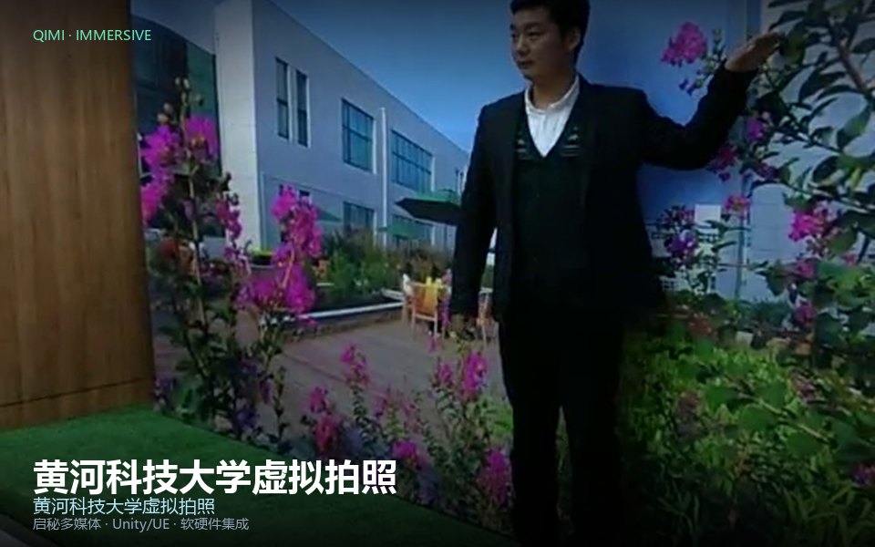 黄河科技大学虚拟拍照