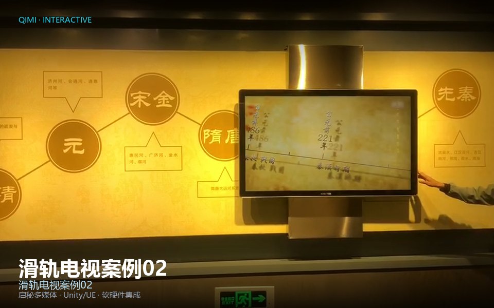 滑轨电视案例02